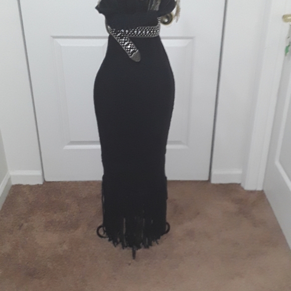 Worth Navy blue sweater Skirt - Picture 2 of 4